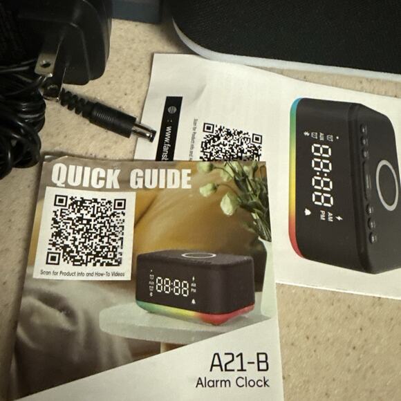Fansbee Smart Bluetooth Alarm Clock Radio A21-B - Picture 11 of 16